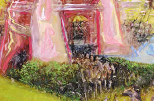 d&eacute;tail triptyque 