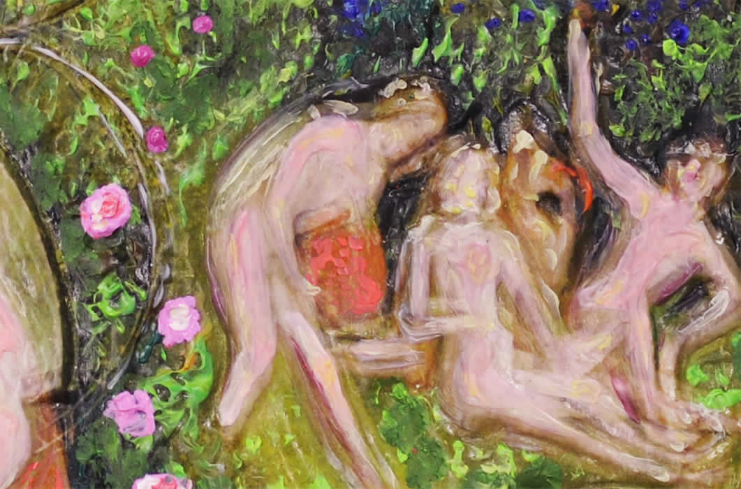 d&eacute;tail triptyque