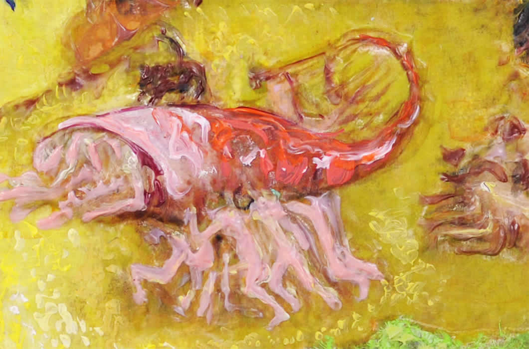 d&eacute;tail triptyque