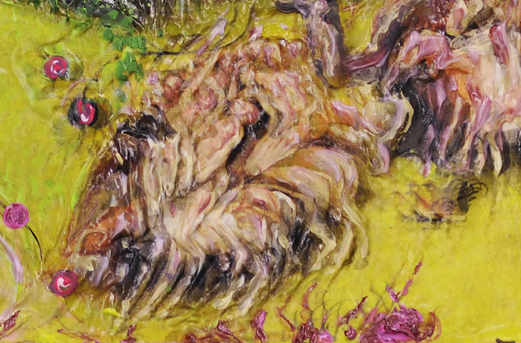 d&eacute;tail triptyque