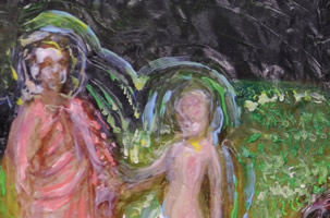 d&eacute;tail du panneau de gauche